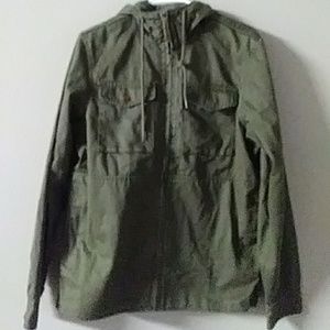 Army green jacket
